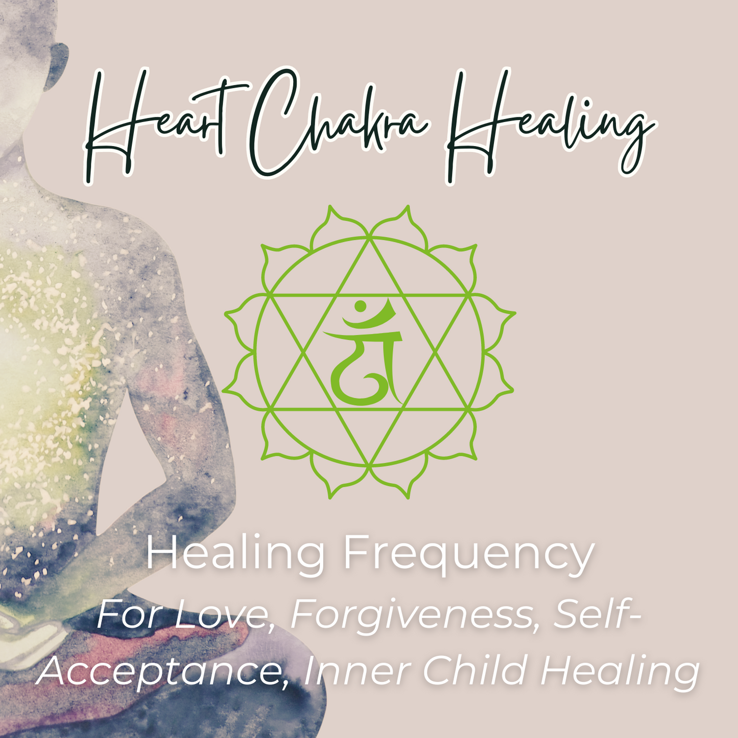 Heart Chakra Healing Frequency Music, 638 HZ, for Love, Forgiveness, Inner Child Wound Healing, 8 hours, Digital Download