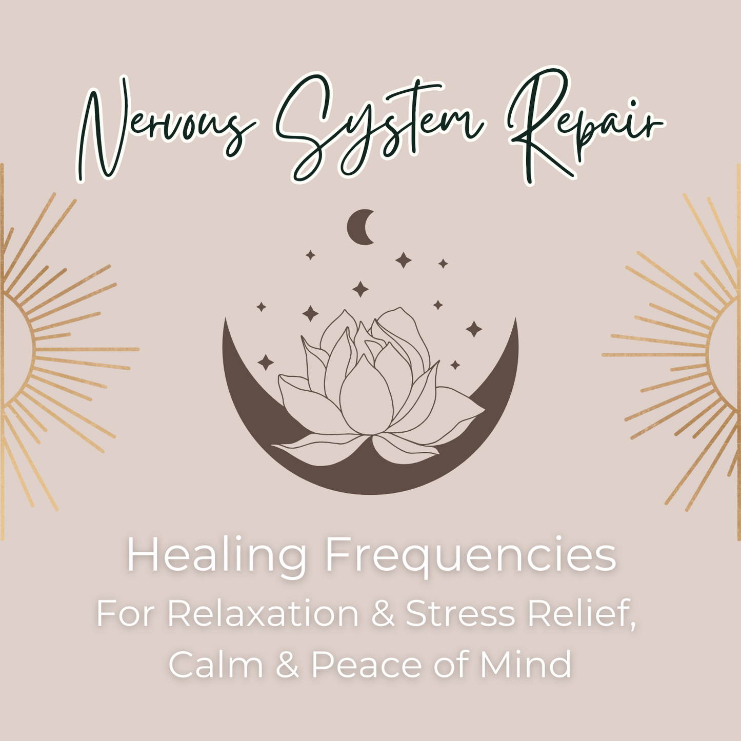 Relaxation and Stress Relief Healing Frequency Music, 375hz, 1hr 11min 11 sec, Digital Download