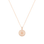 Sri Yantra Supreme Manifestor Necklace – Rose Gold Spiritual Jewelry
