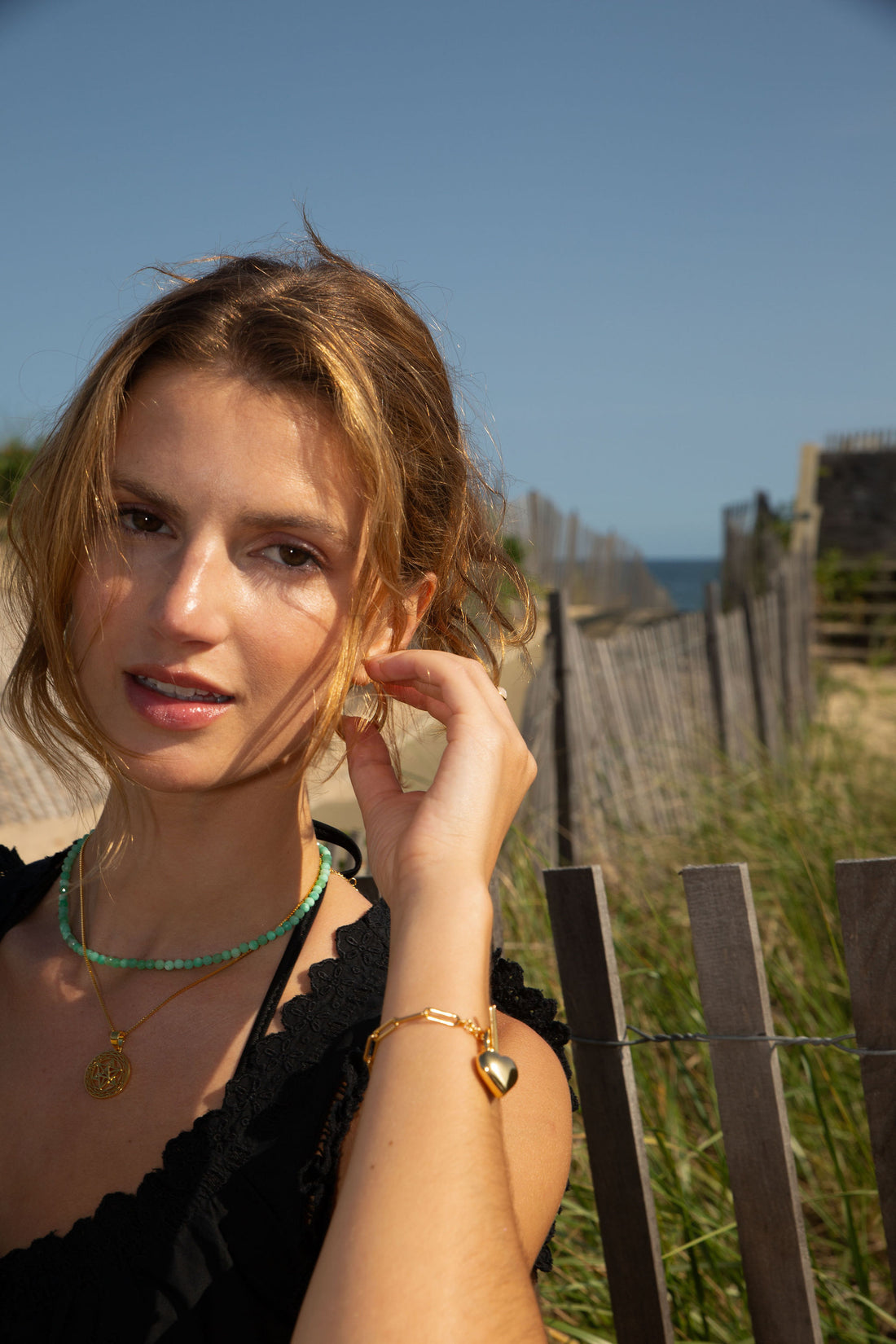 Merkaba Star, Light Body Activation Necklace, White Rhodium