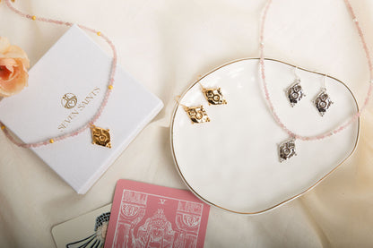 Taurus Vintage-Style Dangle Earrings, White Rhodium Plated with Antique Zodiac Symbol