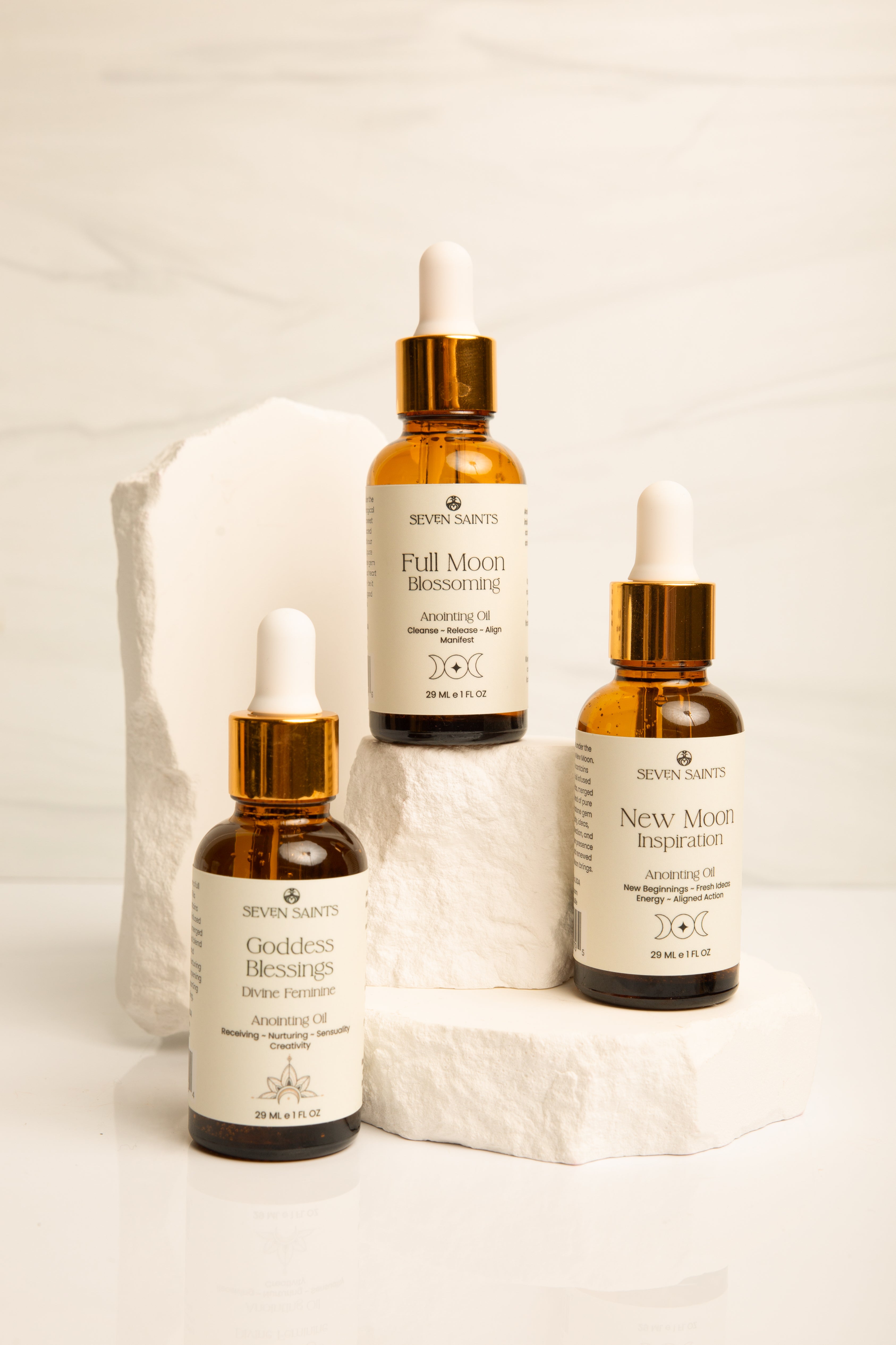 New Moon Inspiration Anointing Oil – Ritual Oil for Creativity, Manifestation & New Beginnings