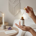 Aceite para Ungir el Chakra de la Corona para el Resplandor de los Reinos Superiores | Aceite para el Bienestar Espiritual