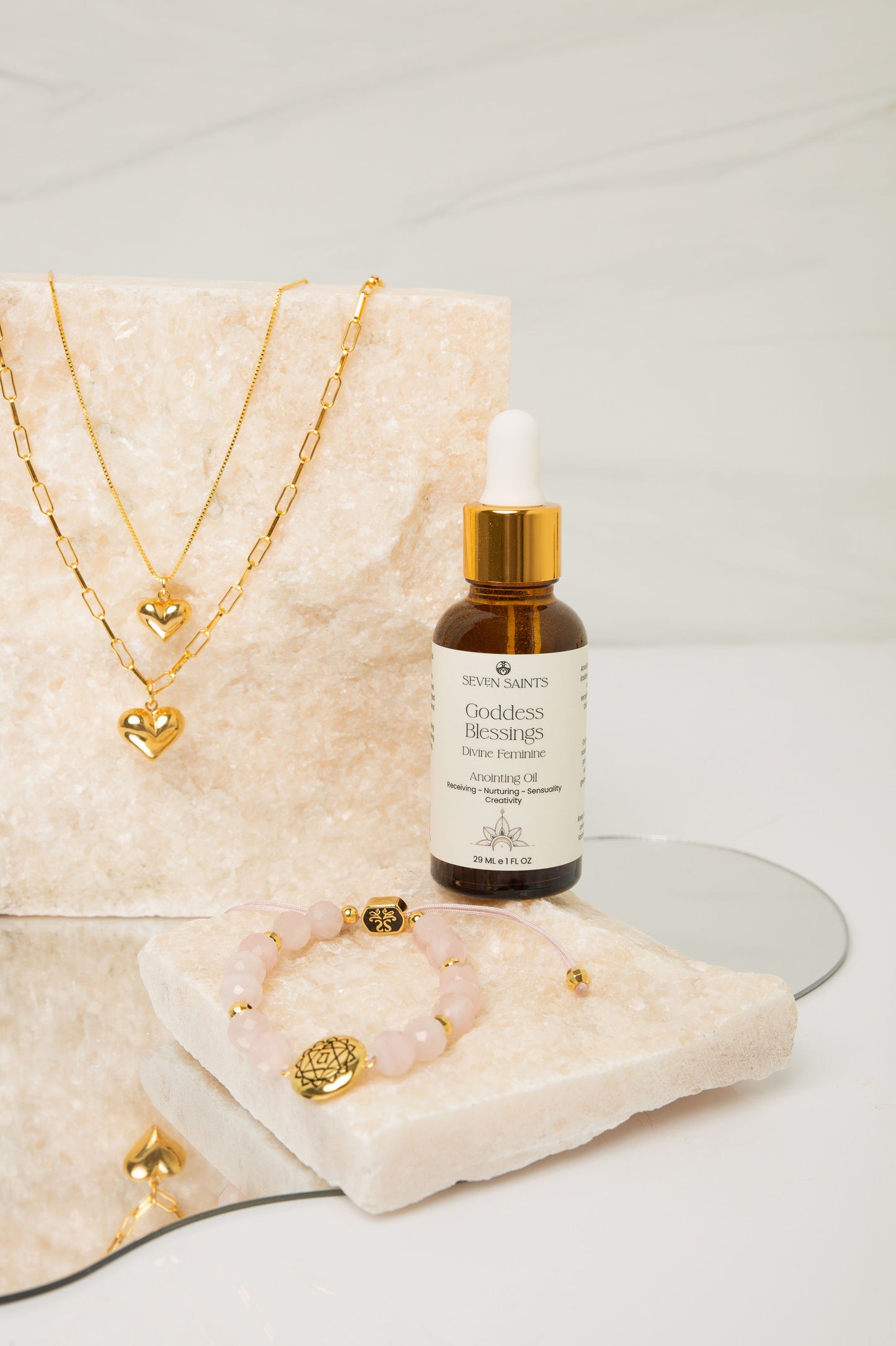 Goddess Blessings, Divine Feminine Anointing Oil