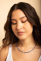 Oracle of the Deep - Lapis Lazuli Choker Necklace