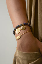 Angel Wing Bolo Friendship Bracelet - White Rhodium