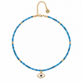 Apatite Evil Eye Talisman Necklace