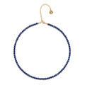 Lapis Lazuli Intuition Choker, Gold