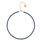 Lapis Lazuli Intuition Choker, Gold