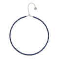 Lapis Lazuli Intuition Choker, White Rhodium