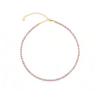 Blush Pink Freshwater Baroque Pearl Choker | Enhance Your Sacred Rose Aura | Gold Plated