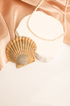 Pure Light Baroque Freshwater Pearl Choker Necklace – 18K Gold Plated