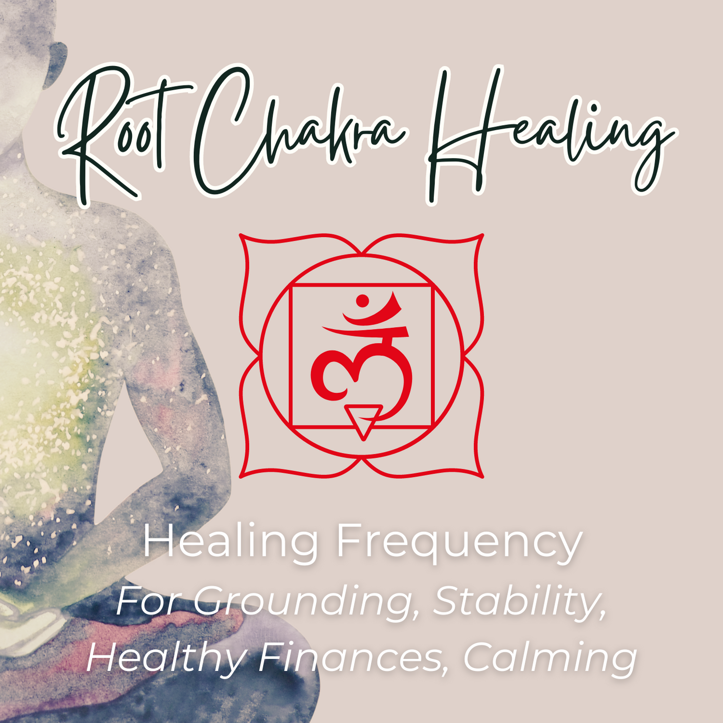 Root Chakra Healing Frequency Music, 396 HZ, for Grounding, Stability, Healthy Finances, Calming, 8 hours