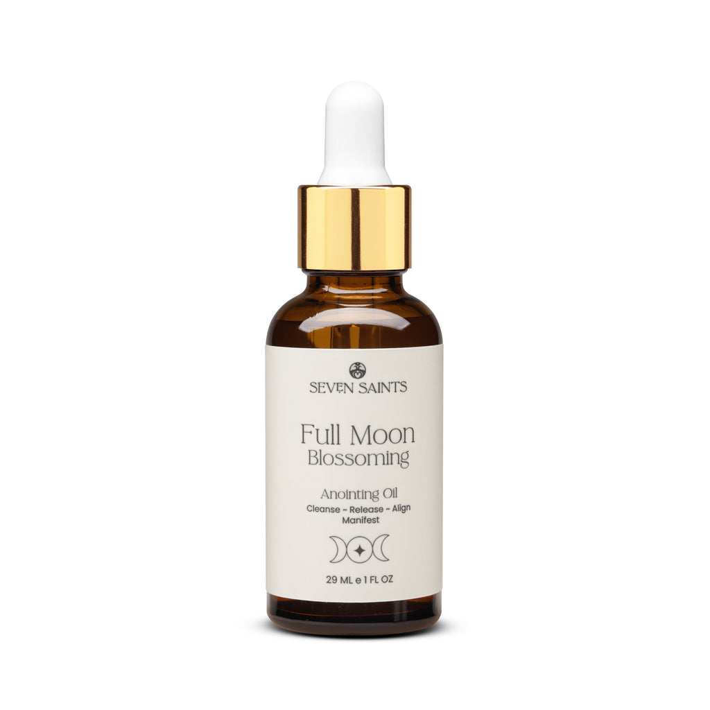 Full Moon Blossoming Anointing Oil – Ritual Oil for Manifestation, Renewal & Spiritual Growth