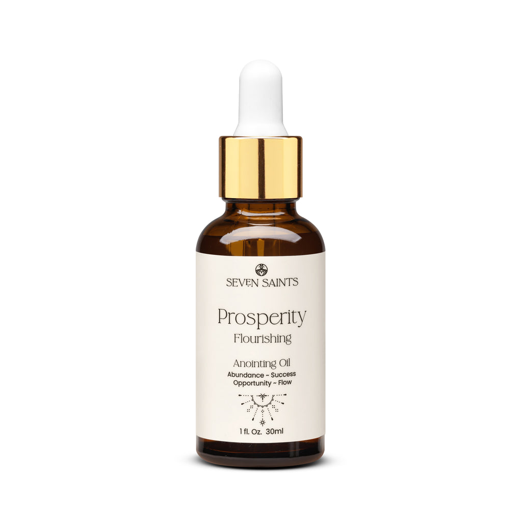 Prosperity Anointing Oil for Abundance, Success & Opportunity | Spiritual Wellness Oil