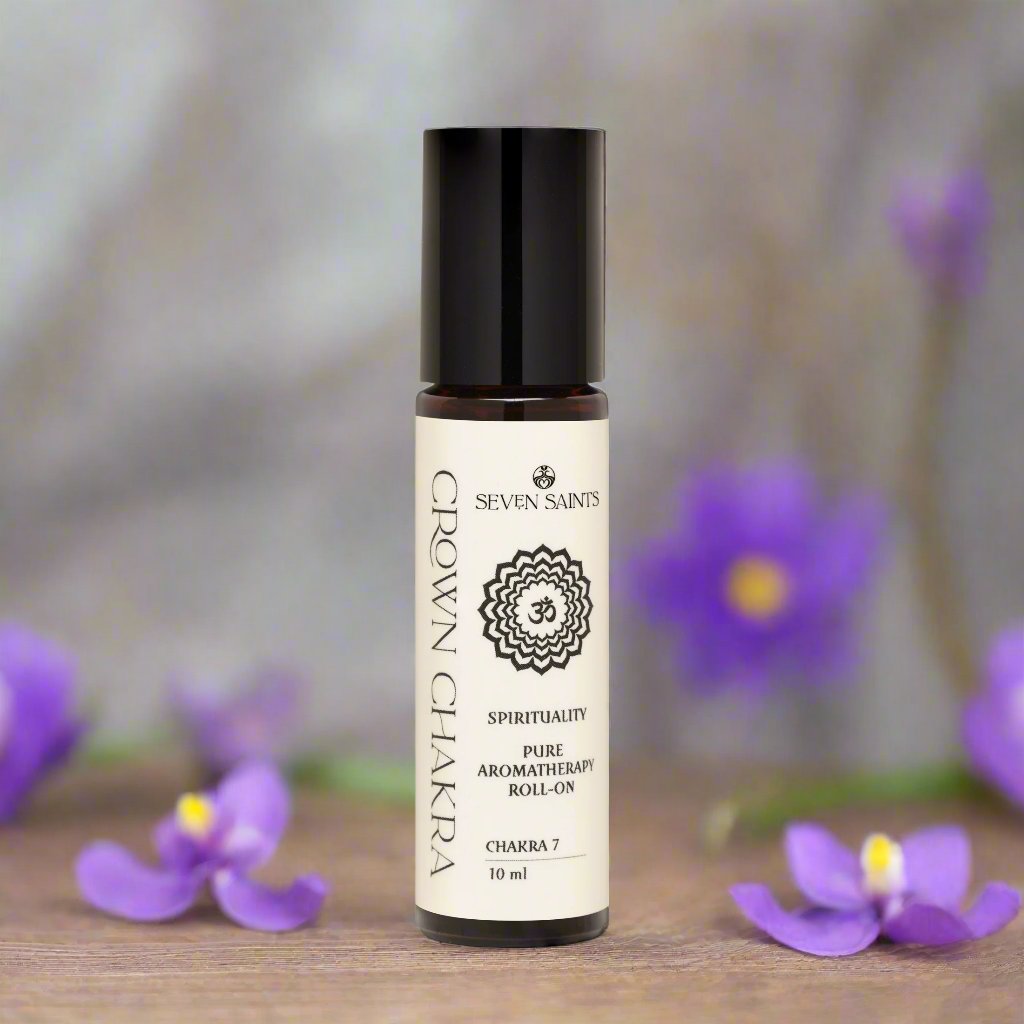 CROWN CHAKRA 7 Pure Aromatherapy Roll On Essence 10ml