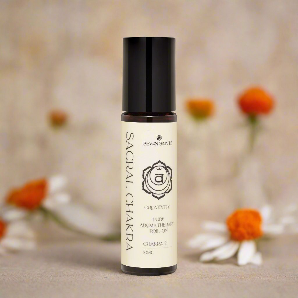 SACRAL CHAKRA 2 Pure Aromatherapy Roll On Essence 10ml