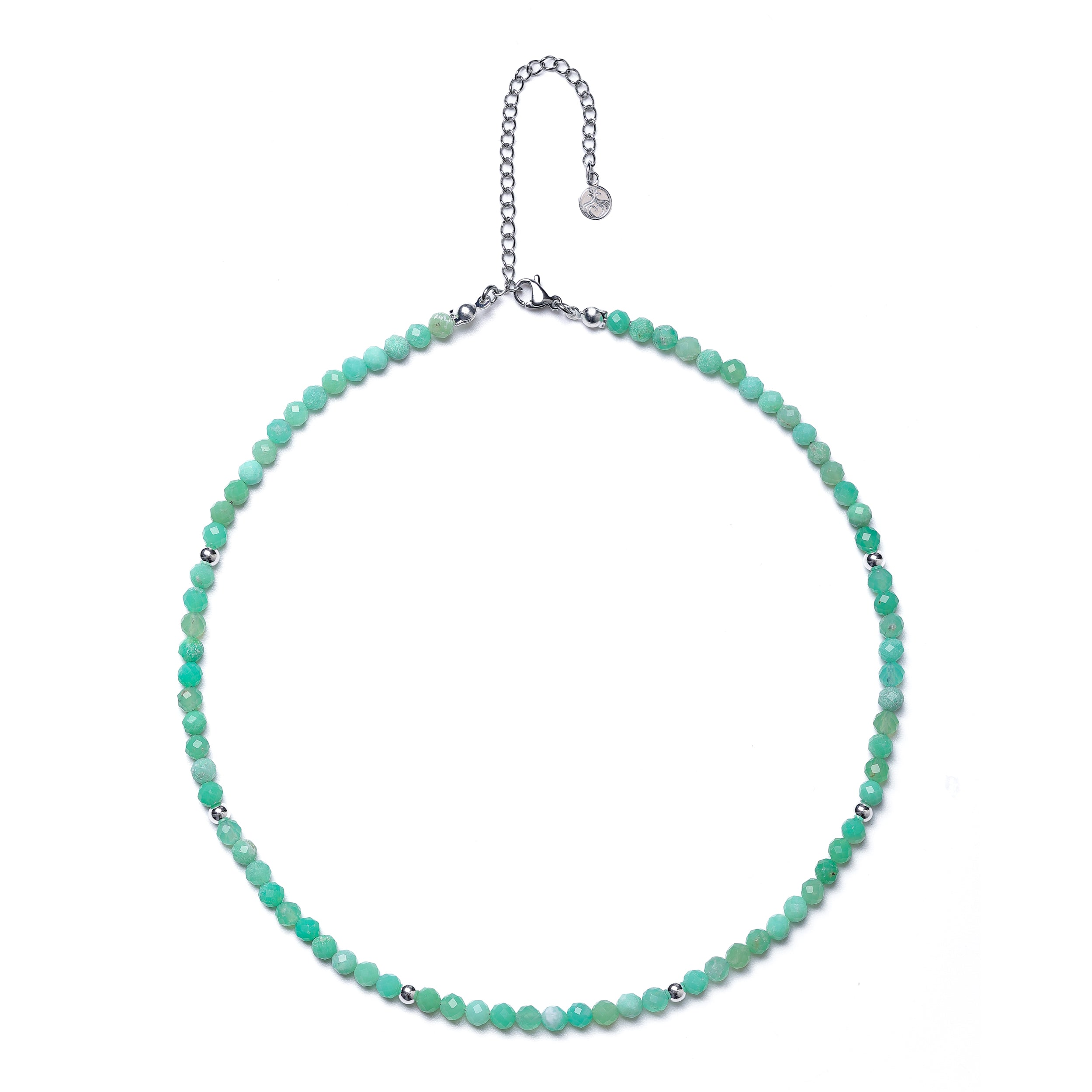 Chrysoprase Luminous Abundance Choker Necklace – Gemstone Jewelry