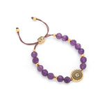 Pulsera de Activación del Chakra Corona Amatista