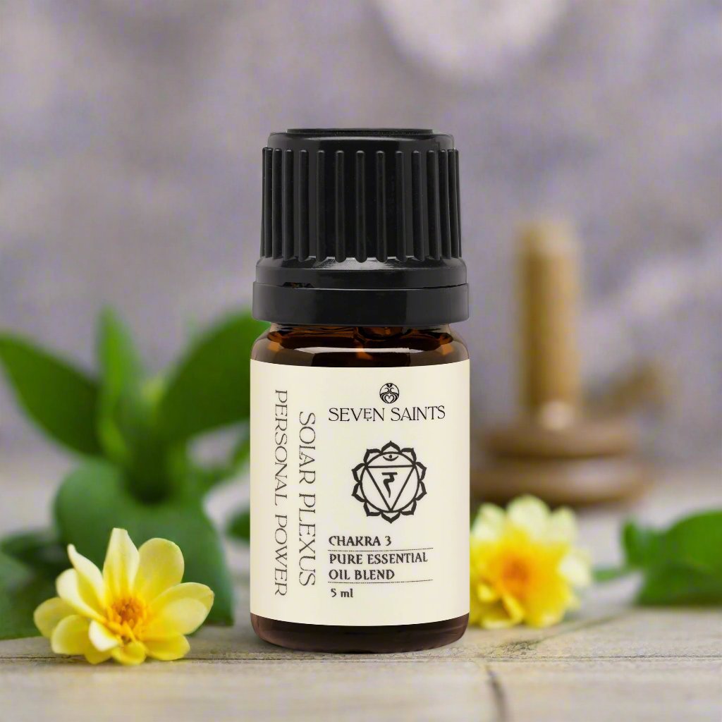 SOLAR PLEXUS Chakra 3 100% Pure Aromatherapy Balancing Blend