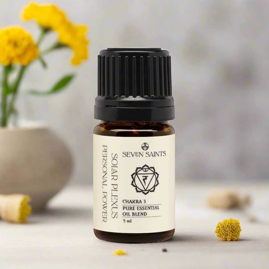 SOLAR PLEXUS Chakra 3 100% Pure Aromatherapy Balancing Blend