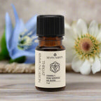 GARGANTA CHAKRA 5 Mezcla equilibrante de aceite de aromaterapia 100% puro, 5 ml