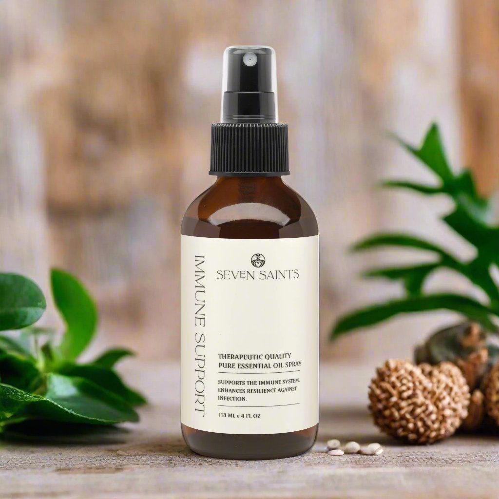 Immune Support 100% Pure Essential Oil Spray – Wellness & Aromatherapy