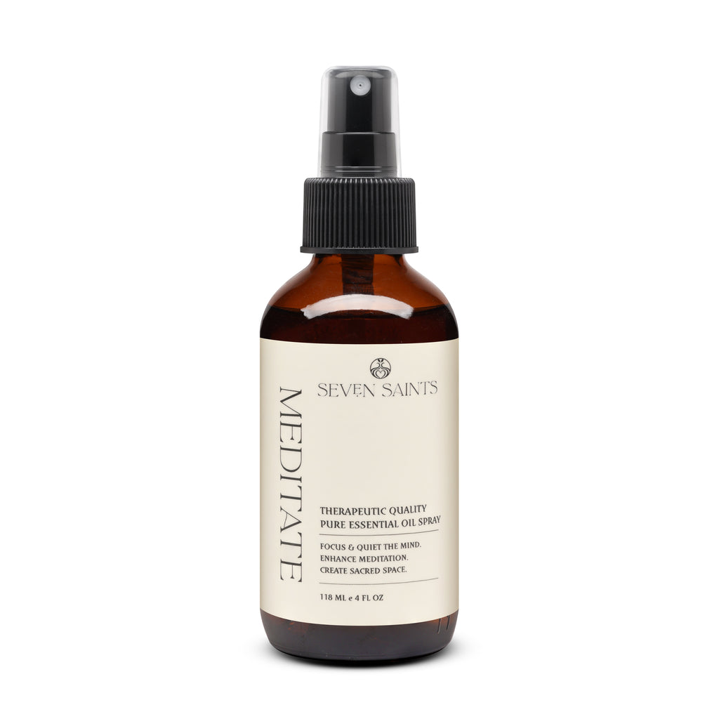 Meditate 100% Pure Essential Oil Spray, Create Sacred Space