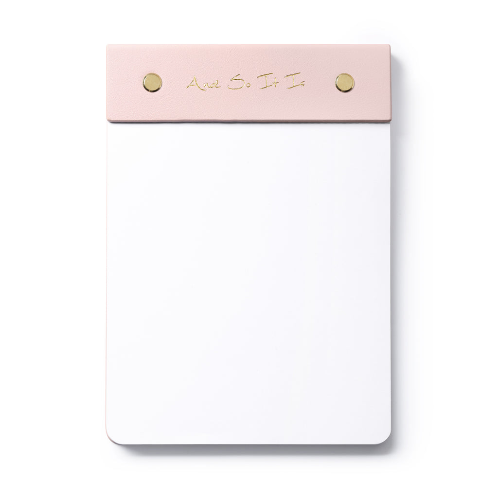 And So It Is Manifestation Notepad – Petition Paper for Manifesting & Intention Setting