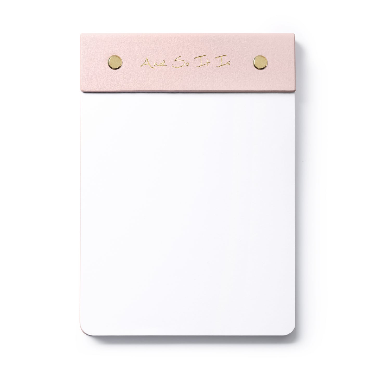 "And So It Is" Manifestation Notepad, Petition Paper