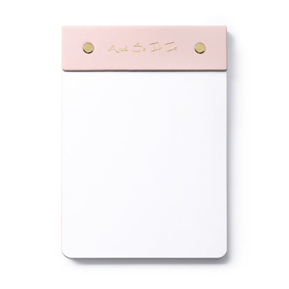 "And So It Is" Manifestation Notepad, Petition Paper