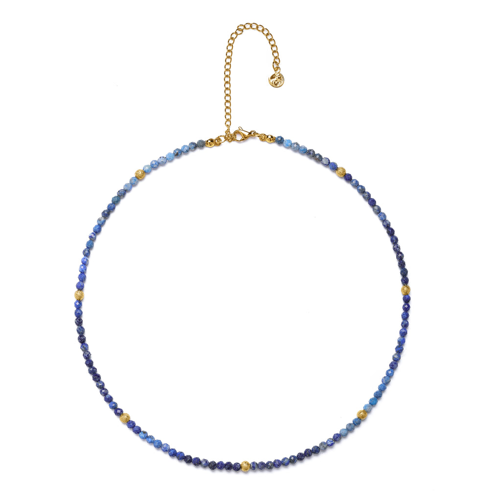 Oracle of the Deep - Lapis Lazuli Choker Necklace