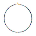 Blue Sage Talisman Necklace | Jasper | Lapis Lazuli | Turquoise | 18k Gold | Spiritual Healing Necklace