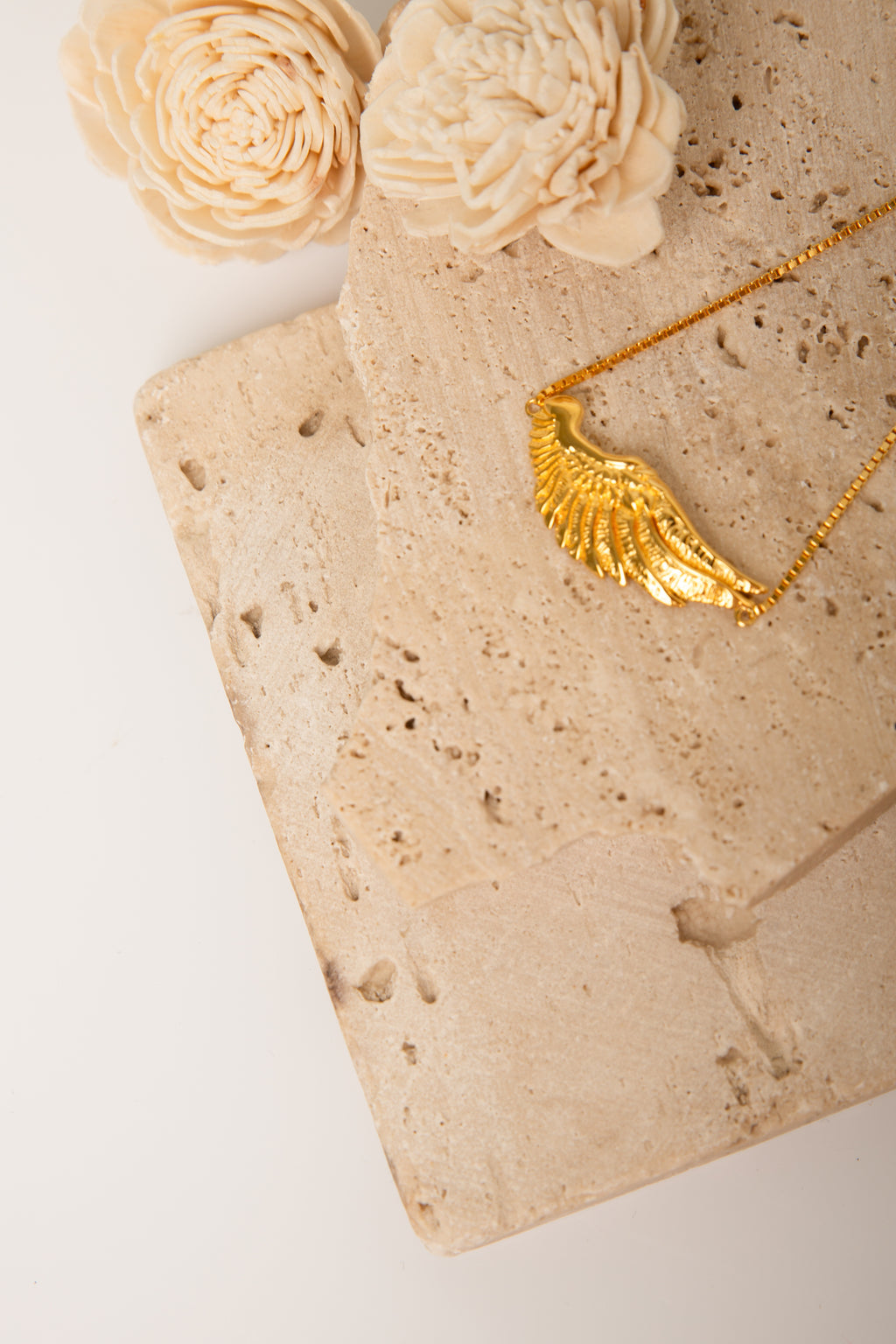 Angel Wing Bolo Friendship Bracelet - Adjustable - 18K Gold