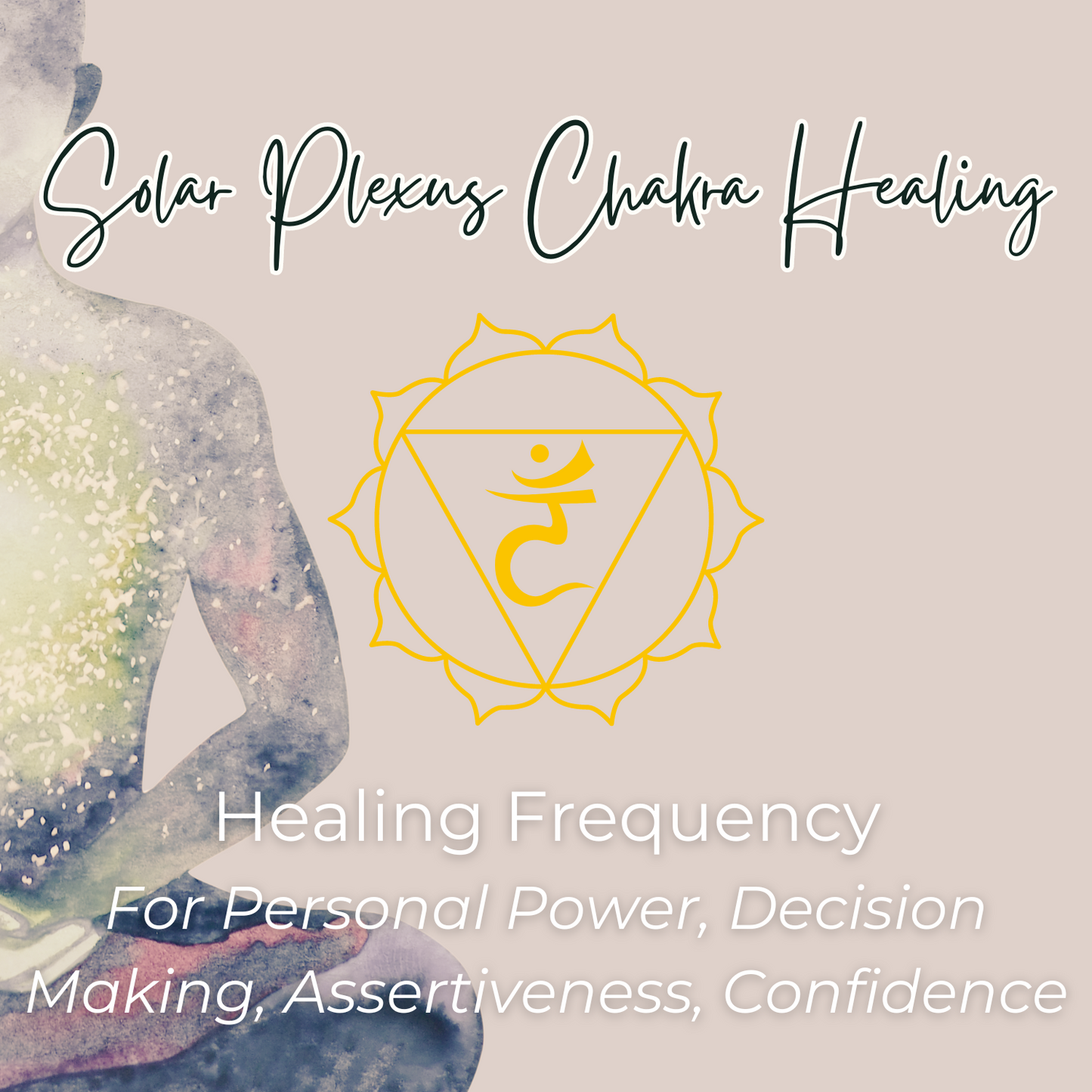 Solar Plexus Chakra Healing Frequency Music, 528 HZ, for Personal Power, Decision Making, Assertiveness, Confidence, 8 hours