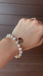Strength of Spirit Rising Lotus Tourmaline Bracelet – 18K Gold Spiritual Healing Jewelry