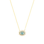 Evil Eye Necklace – Gold Plated