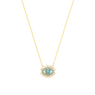 Evil Eye Necklace – Gold Plated