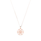 Seed of Life Abundance Necklace - 18K Gold