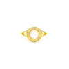 Moonstone Goddess Glow Ring - 18k Gold - Seen in Vanity Fair UK