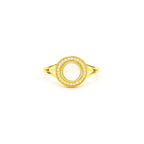 Moonstone Goddess Glow Ring - 18k Gold - Seen in Vanity Fair UK