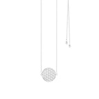Flower of Life Reversible Y-Lariat Choker Necklace – 18K Gold Spiritual Jewelry