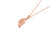 Angel Wing Necklace, Rose Gold