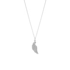 Angel Wing Necklace – White Rhodium Spiritual Jewelry