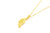 Angel Wing Necklace, 18k Gold