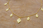 Artemis Slider Choker Necklace - White Rhodium