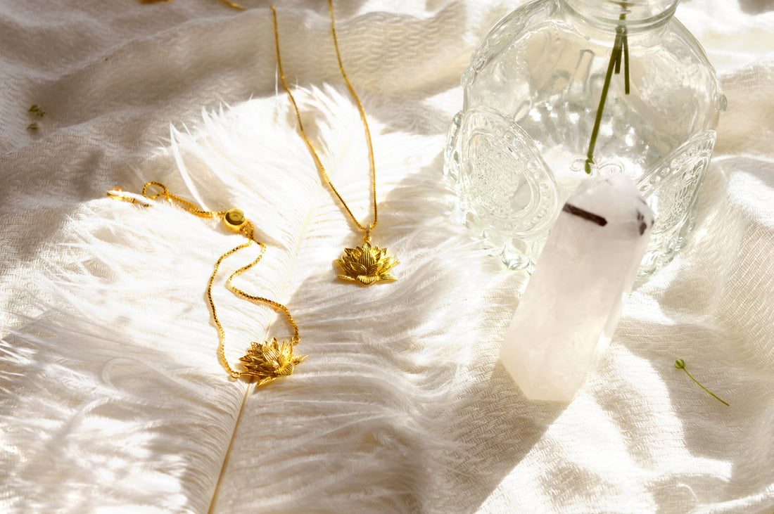 Awakened Lotus Jewelry Set