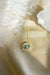 Evil Eye Necklace, 18k Gold Vermeil with Turquoise and Zirconia Baguette Diamonds *Seen on Alessandra Ambrosio
