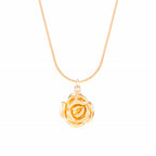 Collar Ajustable Rosa Mística - Oro de 18K - Como lo lució Olivia Culpo