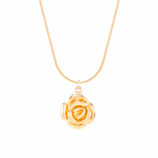 Mystic Rose Adjustable Necklace - 18K Gold - As seen on Olivia Culpo